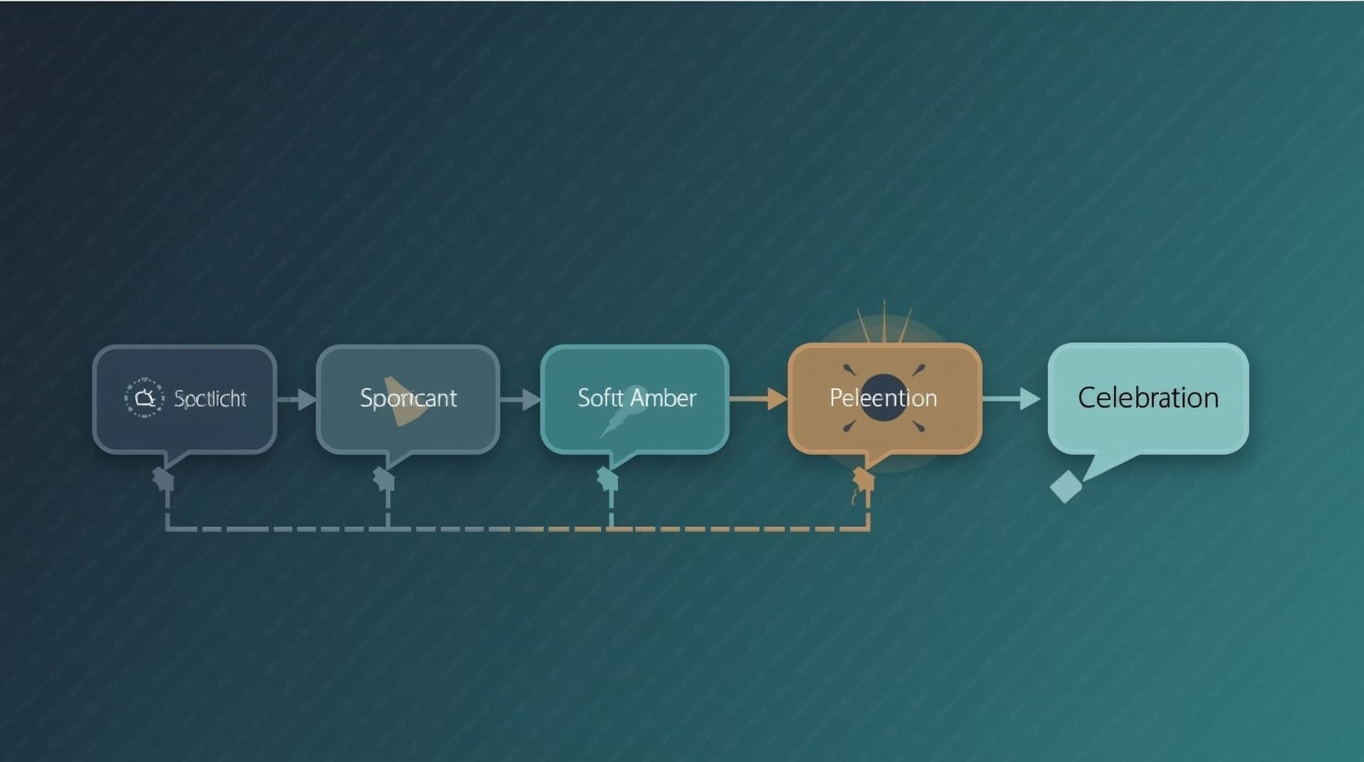Infographic flowchart showing sequential steps for timing the last dance song perfectly