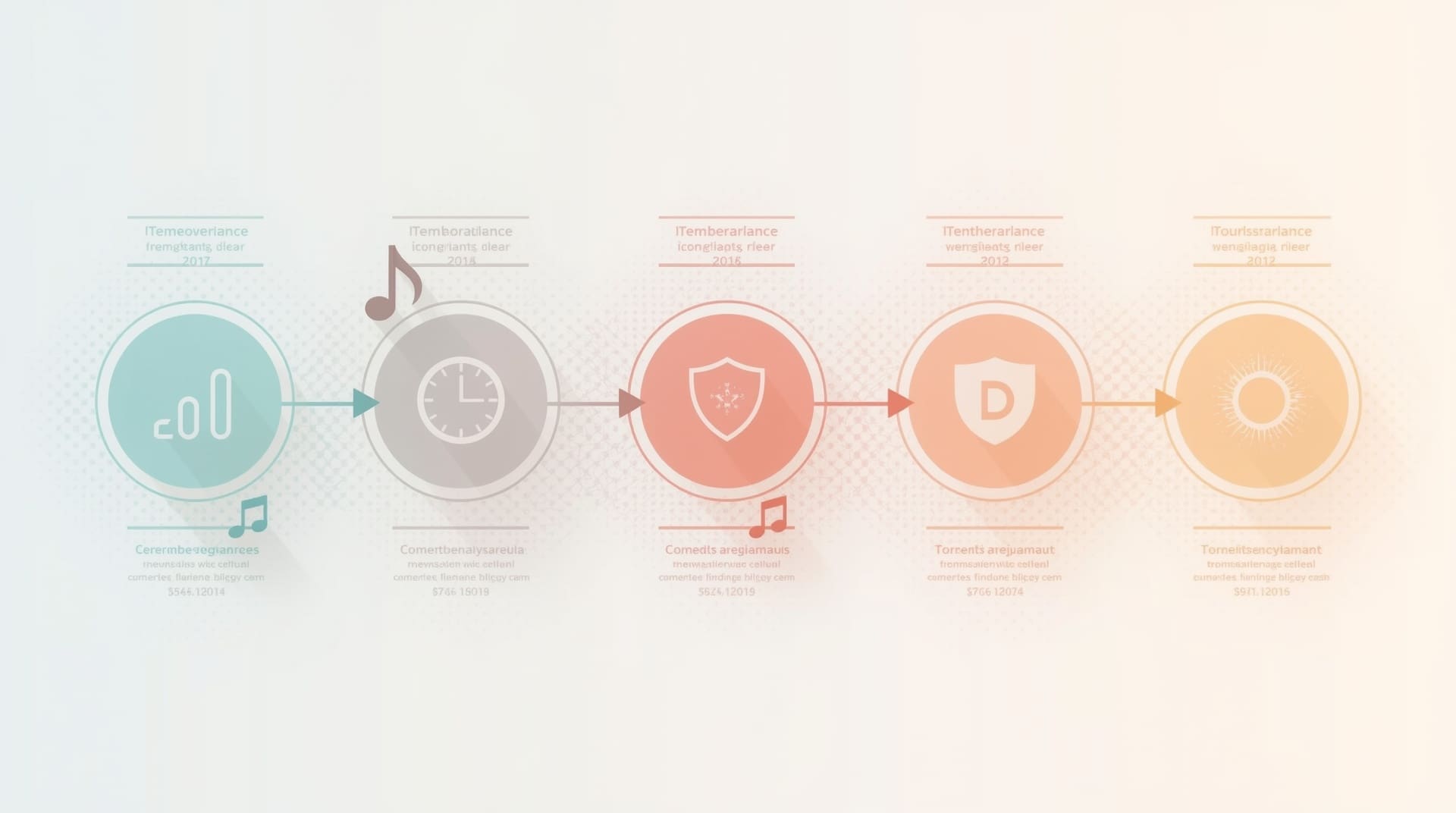 Infographic showing timeline flow for timing and mixing wedding garter toss song sequence